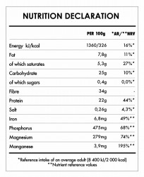 Tabela Nutricional - Functional Coffee Extreme Immunity